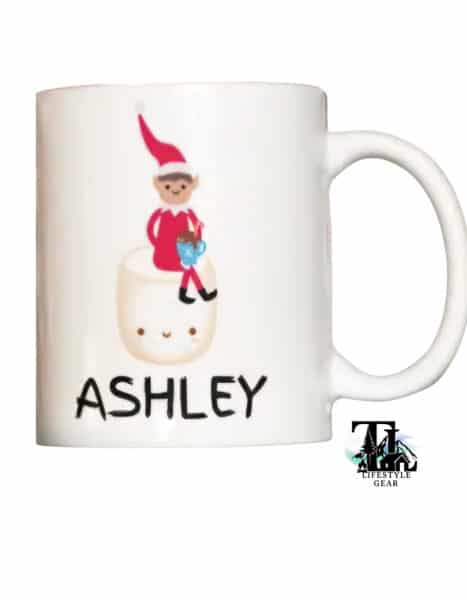 Personalized Name Elf Mug