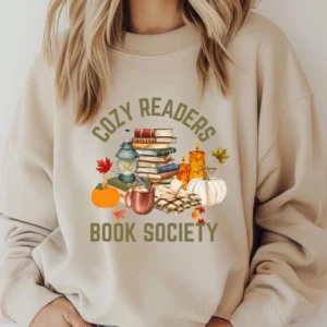 Cozy Readers Book Society Sweatshirt