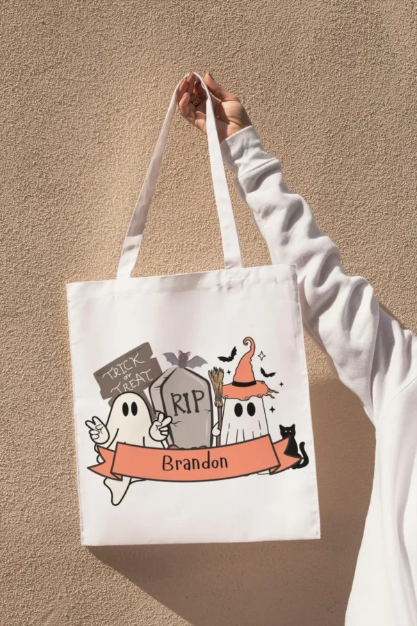 Halloween tote bag