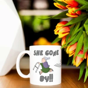 "She Gone B'y" Mug – Funny Newfoundland-Inspired Coffee Mug