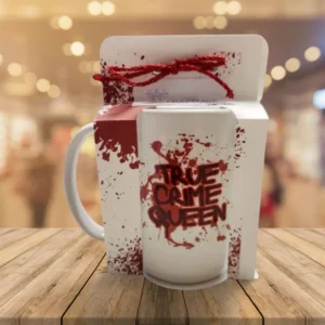 True Crime Queen Coffee Mug - Perfect Gift for Crime Documentary Fans