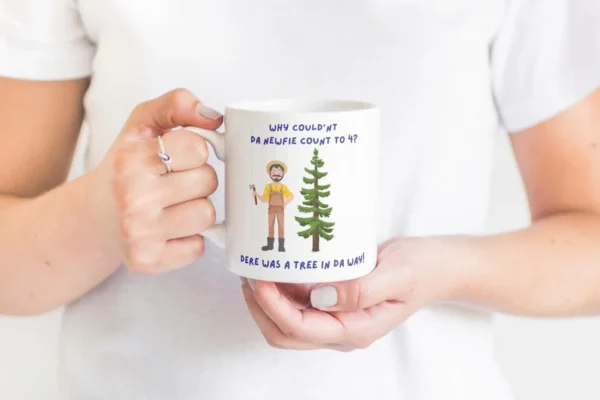 Newfie Humor Mug – Perfect for Coffee or Tea