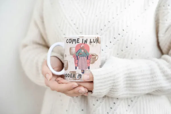 Newfoundland Coffee Mug – "Come in Luh, Mudder Made Coffee"