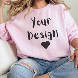 Design Your Own Custom Sweatshirts-Heavy Blend Unisex fit