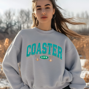 Coaster Life/ Crewneck Sweatshirt