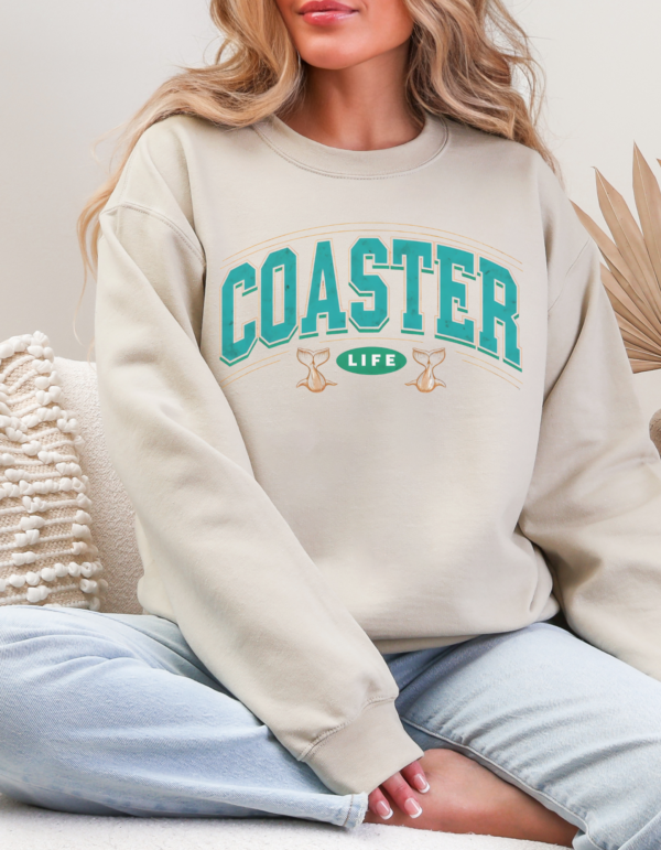 Coaster Life/ Crewneck Sweatshirt - Image 4