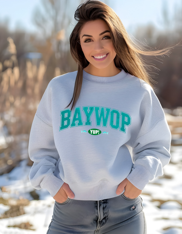 Baywop /Crewneck Sweatshirt - Image 4