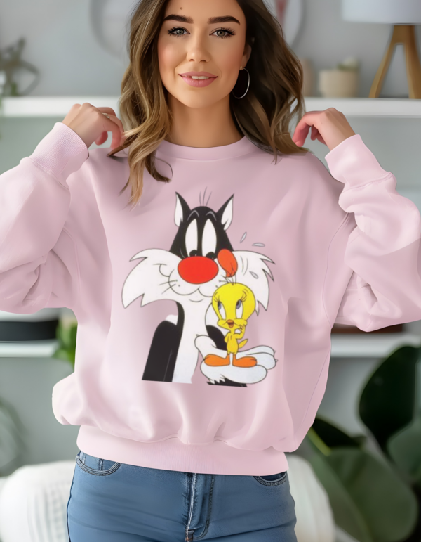 Sylvester & Tweety Inspired / Throwback Sweatshirt Collection - Image 3