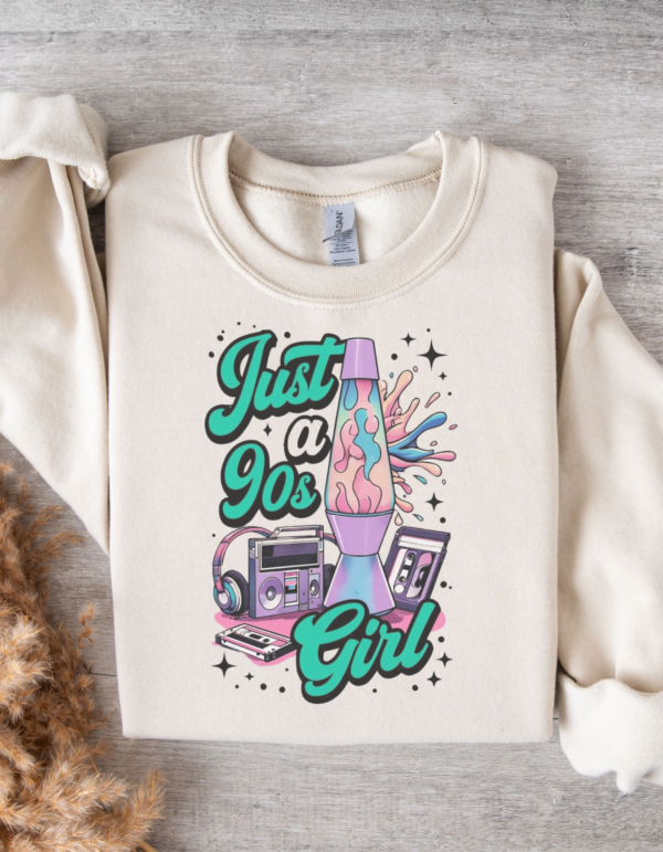 90's Girl/ Crewneck Sweatshirt - Image 2