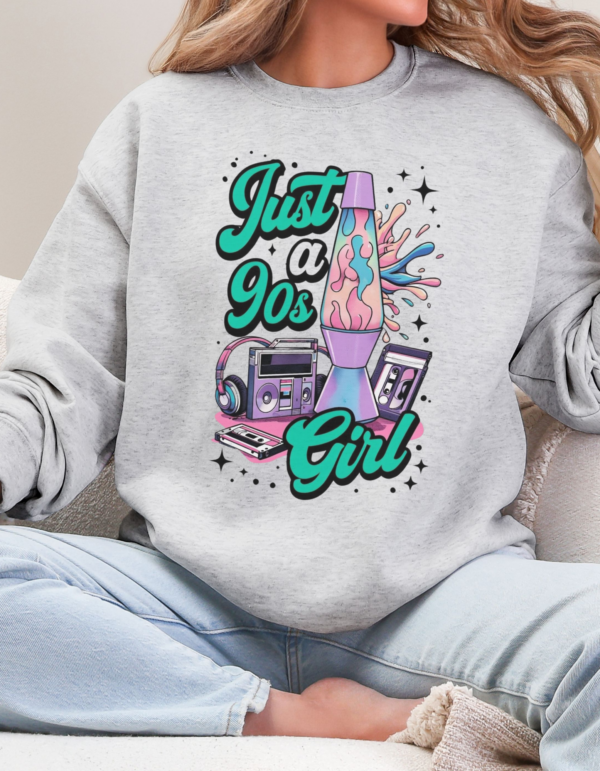 90's Girl/ Crewneck Sweatshirt