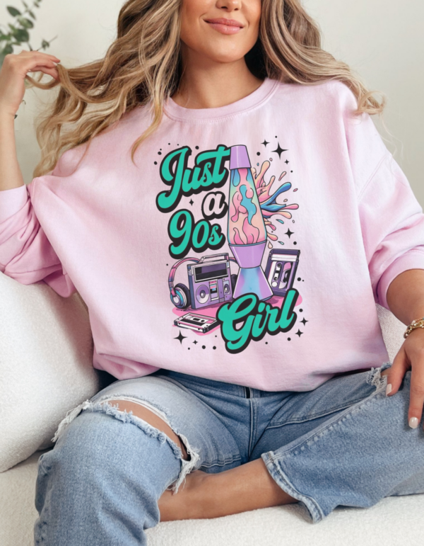 90's Girl/ Crewneck Sweatshirt - Image 3