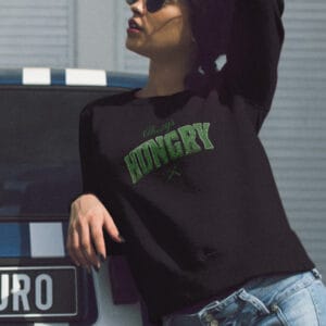 Always Hungry/ Varsity Style Crewneck Sweatshirt