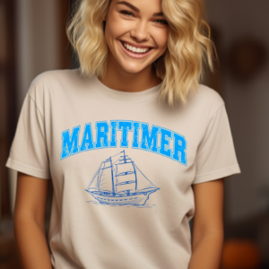 "Maritimer" Heavy cotton Tee-Unisex Fit