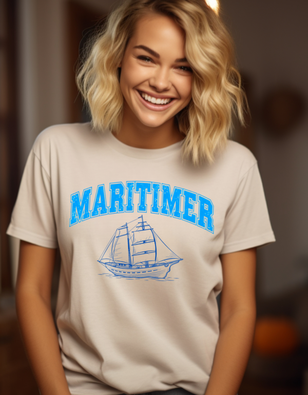 "Maritimer" Heavy cotton Tee-Unisex Fit