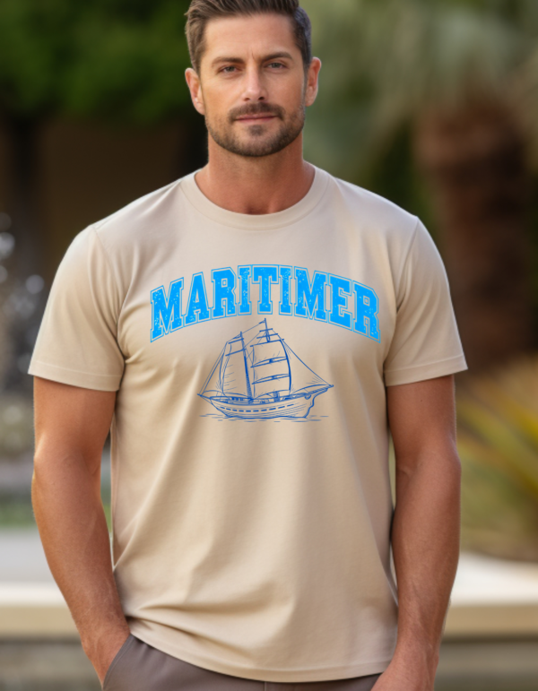 "Maritimer" Heavy cotton Tee-Unisex Fit - Image 2