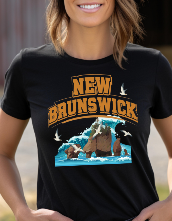 "New Brunswick" Heavy cotton Tee-Unisex Fit