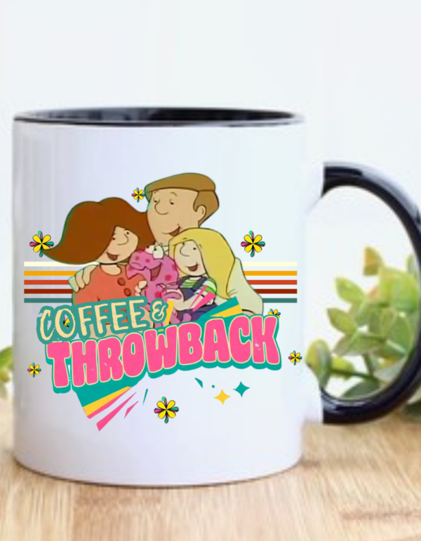 Nostalgia Throwback Mug – Inspired by Katie & Orbie, Retro Classic Design - Image 3