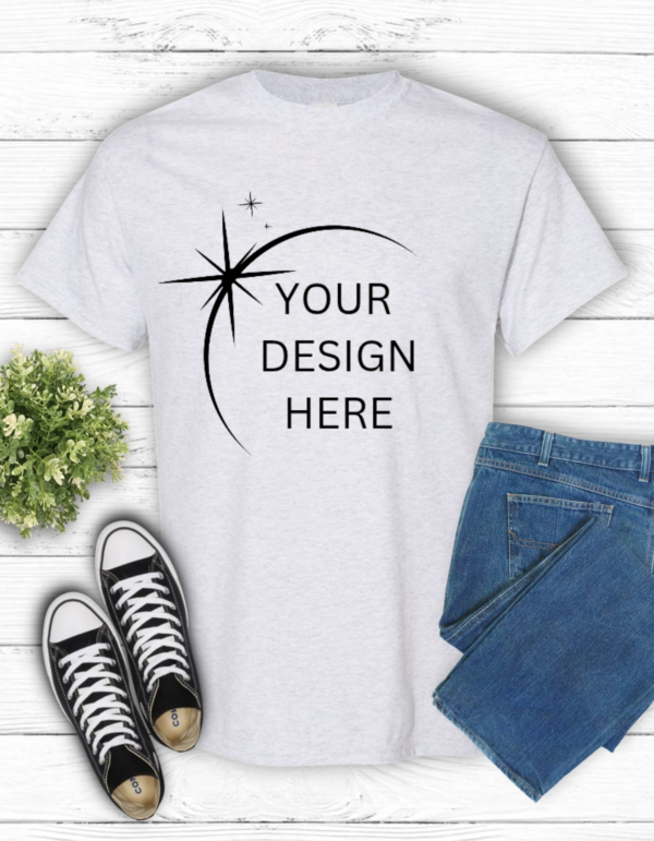 Design Your Own Custom T-Shirt-Heavy Cotton Unisex - Image 10