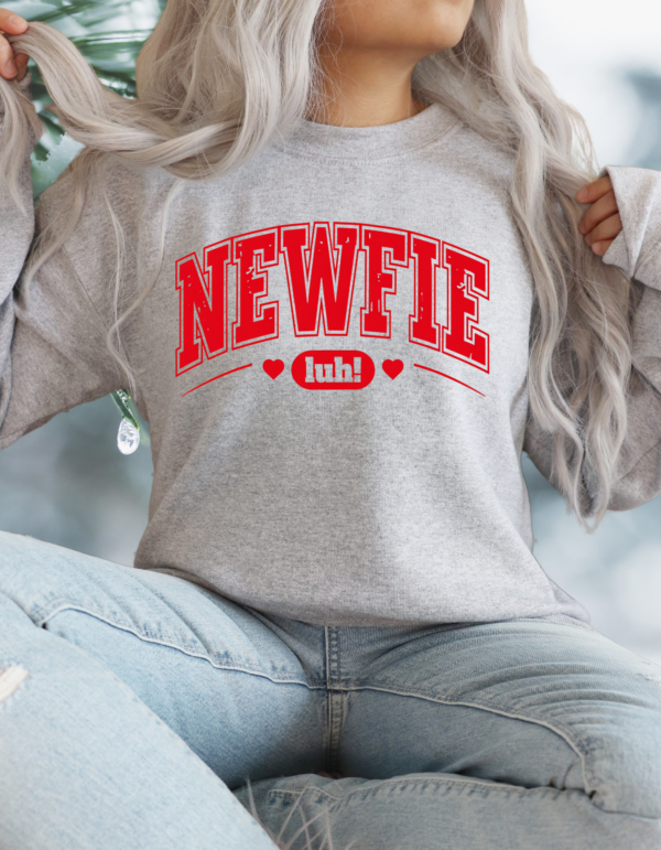 "Newfie Love" Bound by the Land Collection Heavy Blend Crewneck Sweater, Unisex- 6 colors