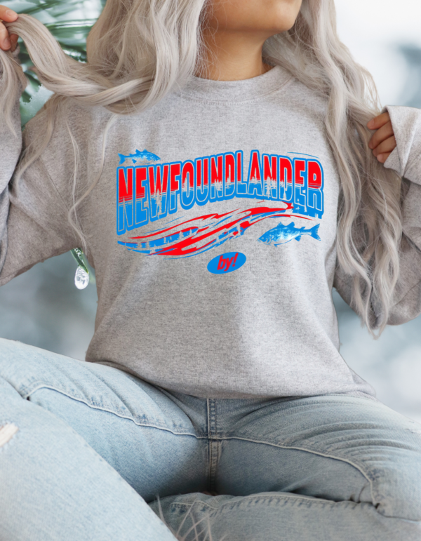 "Newfoundlander " Bound by the Land Collection Heavy Blend Crewneck Sweater, Unisex- 5 colors