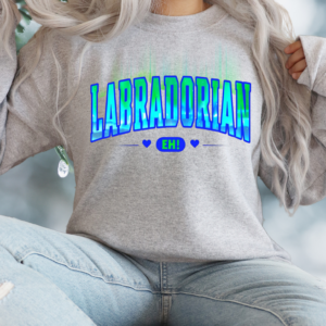 "Labradorian Love" Bound by the Land Heavy Blend Crewneck Sweater, Unisex- 7 colors