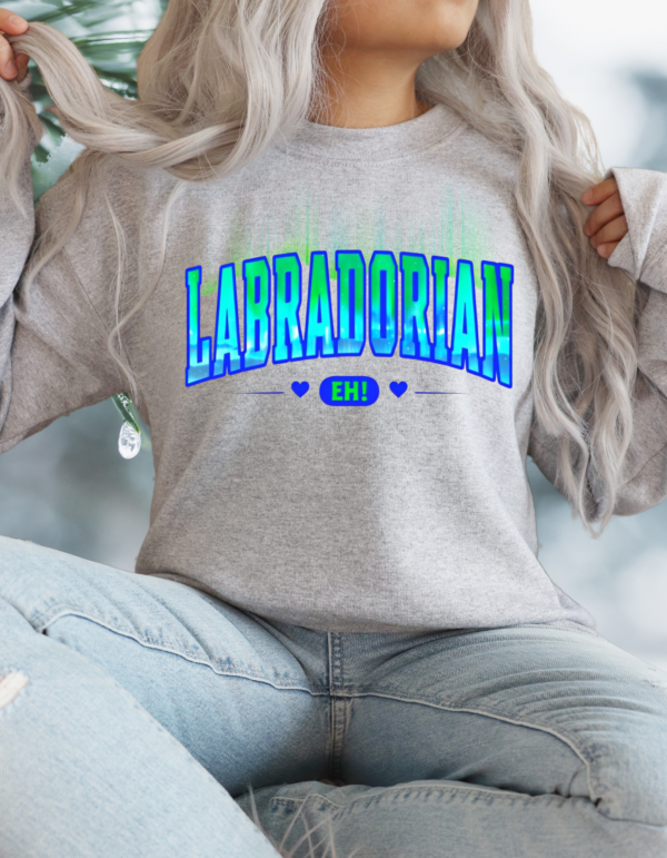 "Labradorian Love" Bound by the Land Heavy Blend Crewneck Sweater, Unisex- 7 colors