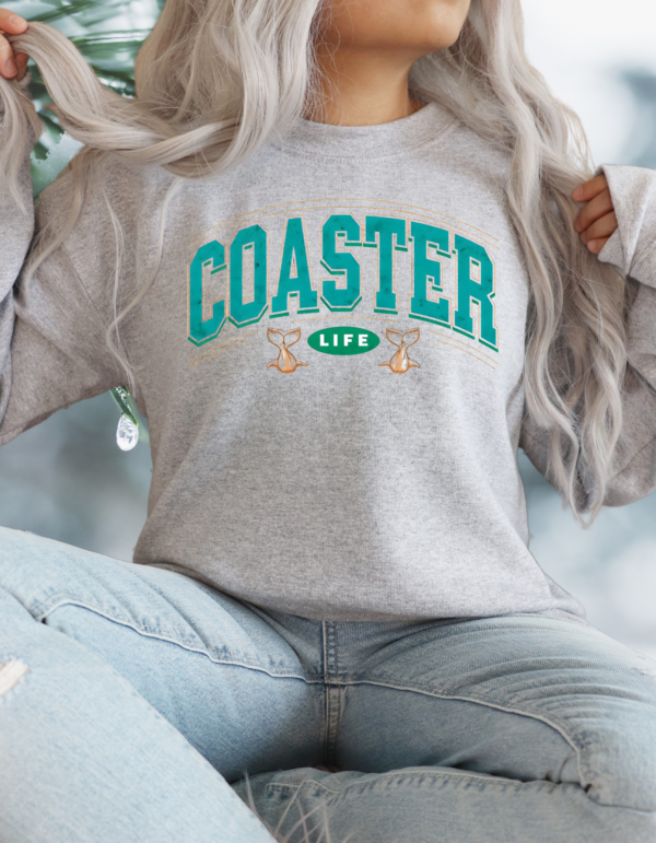 "Coaster Life" Heavy Blend Crewneck Sweater, Unisex- 7 colors