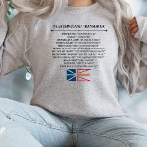 Newfie Translator/ Provincial Crewneck Sweatshirt