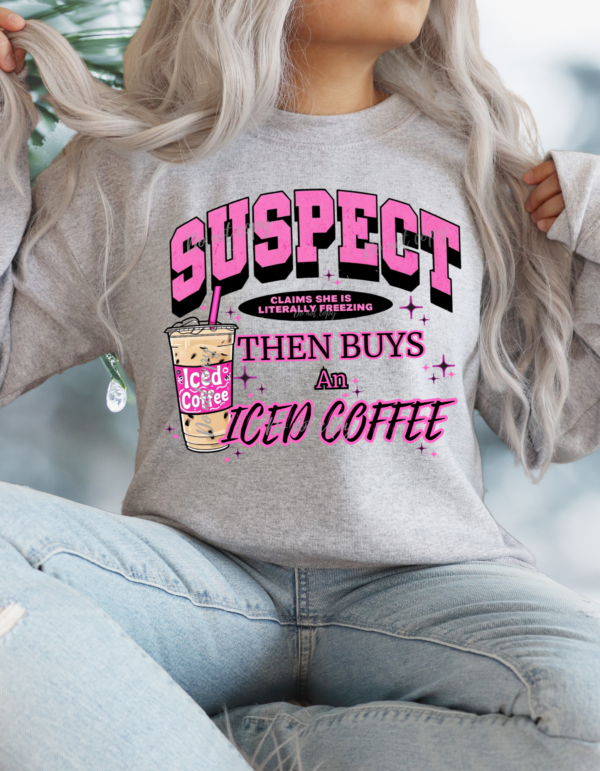 "Suspect Claims" Heavy Blend Crewneck Sweater, Unisex- 7 colors - Image 4