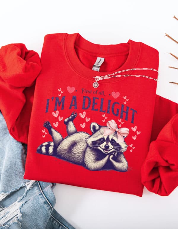I'm A Delight/ Crewneck Sweatshirt - Image 3