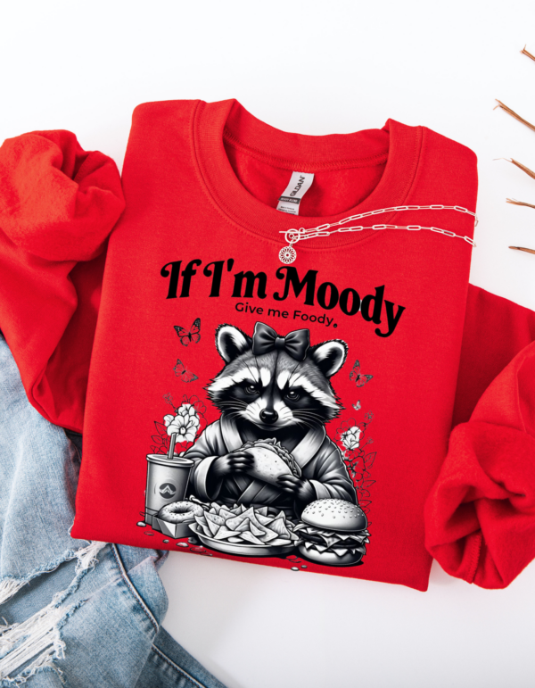 "Give me Foody" Heavy Blend Crewneck Sweater, Unisex- 6 colors - Image 4