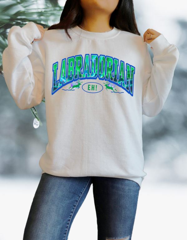 "Labradorian Eh" Heavy Blend Crewneck Sweater, Unisex- 7 colors