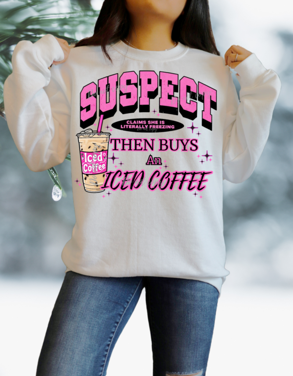 "Suspect Claims" Heavy Blend Crewneck Sweater, Unisex- 7 colors