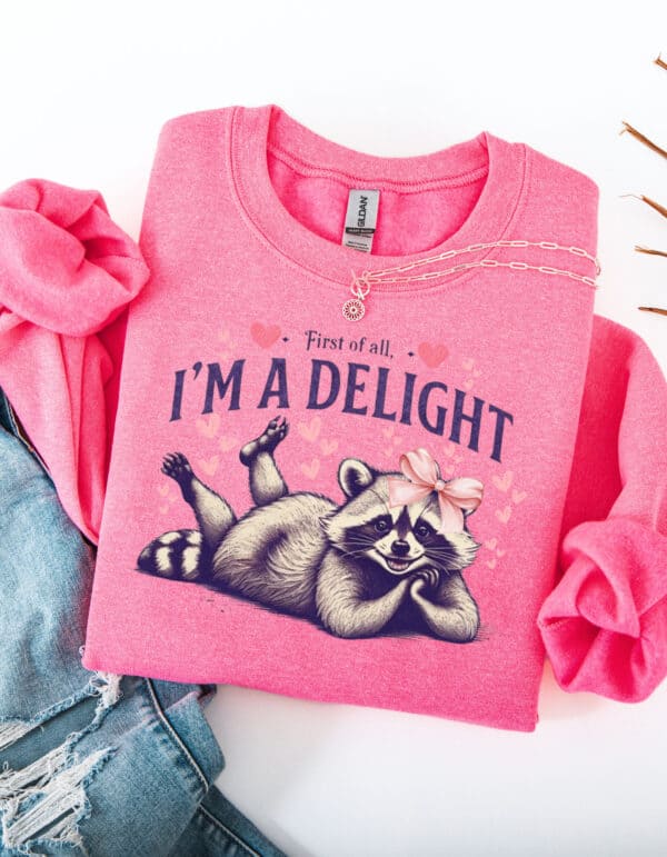 I'm A Delight/ Crewneck Sweatshirt