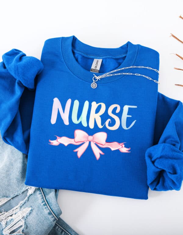 Coquette Nurse/ Crewneck Sweatshirt - Image 6