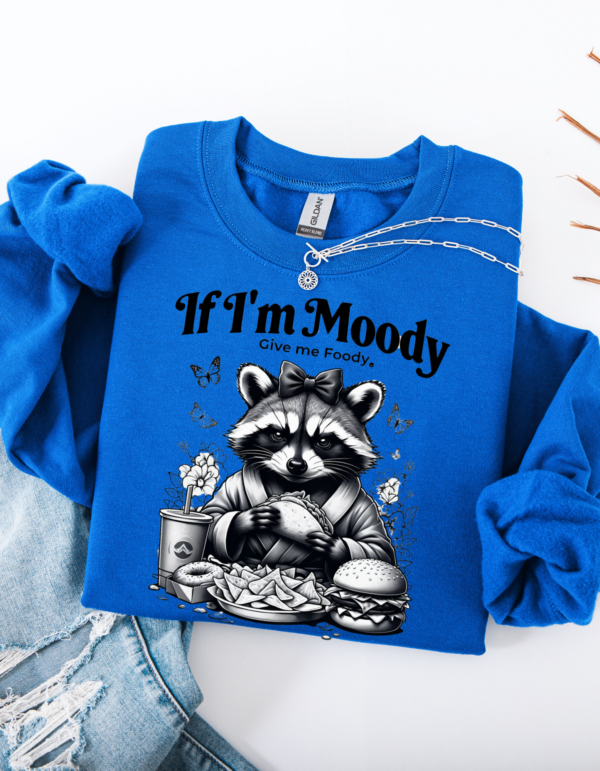 "Give me Foody" Heavy Blend Crewneck Sweater, Unisex- 6 colors - Image 5