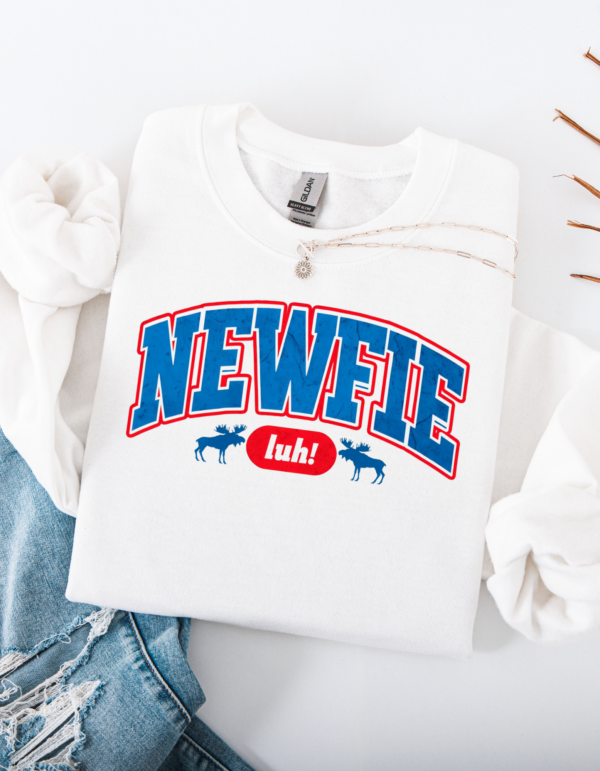 "Newfie by" Bound by the Land Collection Heavy Blend Crewneck Sweater, Unisex- 6 colors - Image 7