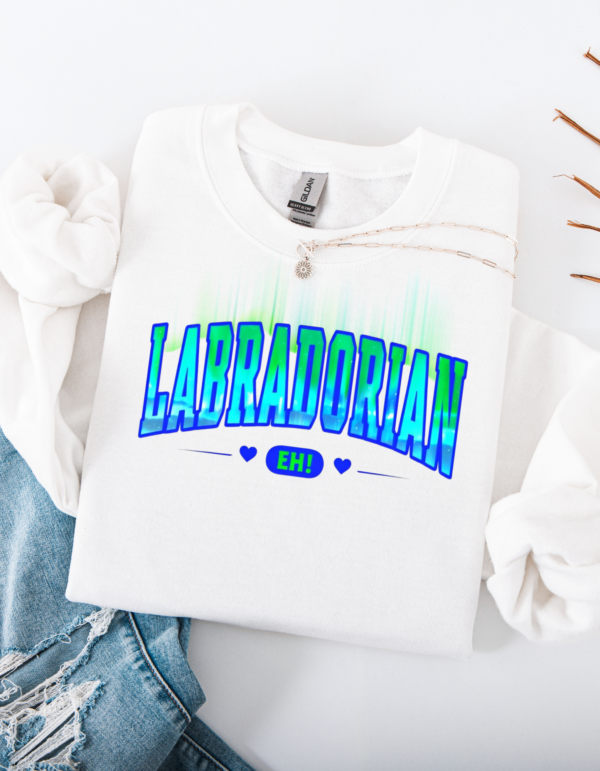 "Labradorian Love" Bound by the Land Heavy Blend Crewneck Sweater, Unisex- 7 colors - Image 5