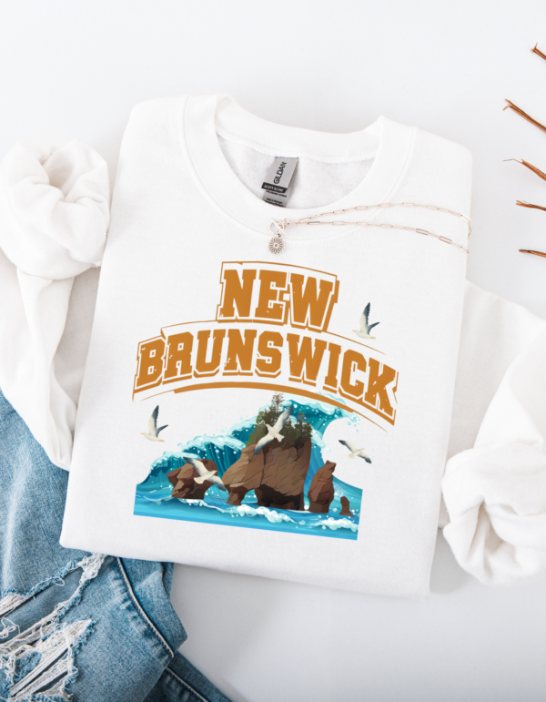 "New Brunswick " Heavy Blend Crewneck Sweater, Unisex- 7 colors - Image 12