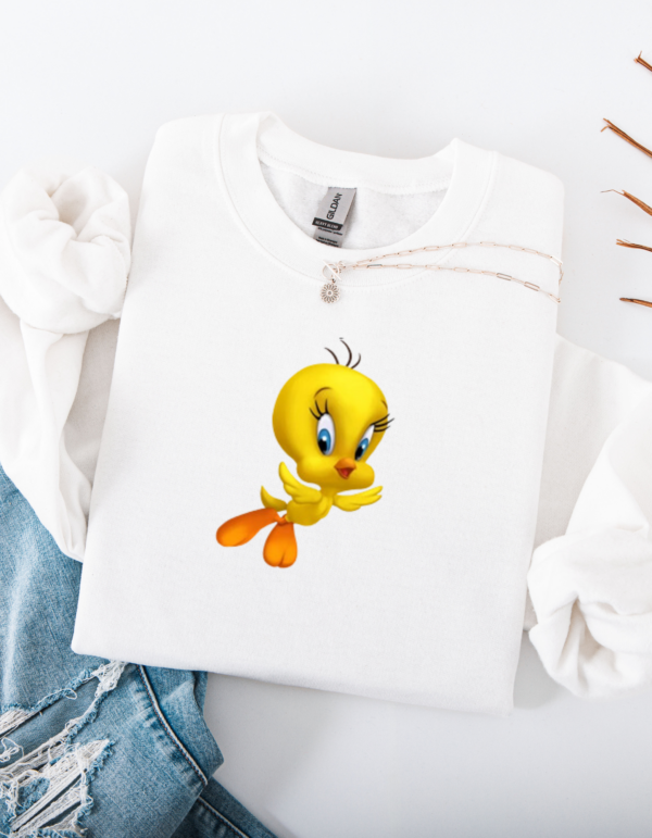 "Tweety Inspired" Heavy Blend Crewneck Sweater, Unisex- 7 colors