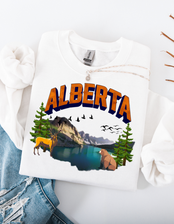 "Alberta" Heavy Blend Crewneck Sweater, Unisex- 7 colors