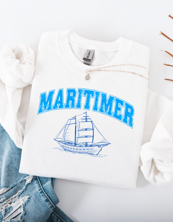 "Maritimer" Heavy Blend Crewneck Sweater, Unisex- 7 colors