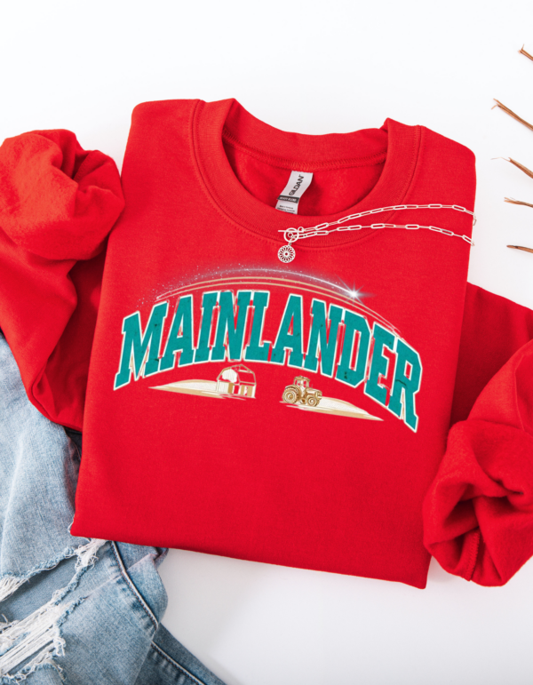 "Mainlander" Heavy Blend Crewneck Sweater, Unisex- 7 colors - Image 6