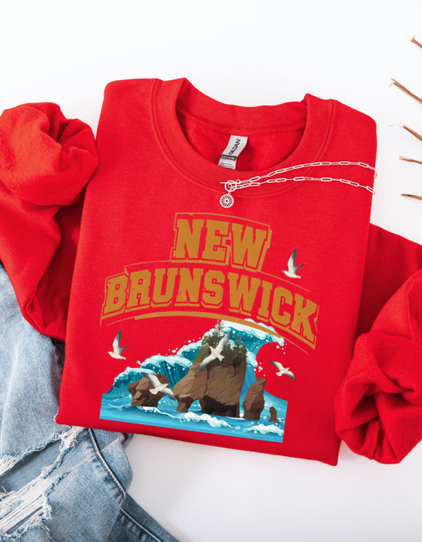 "New Brunswick " Heavy Blend Crewneck Sweater, Unisex- 7 colors - Image 11