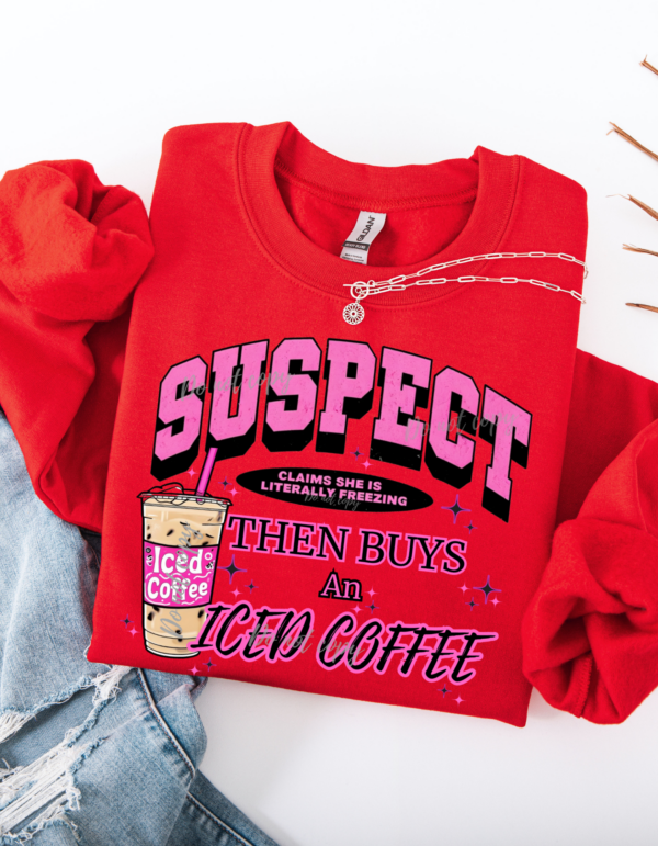 "Suspect Claims" Heavy Blend Crewneck Sweater, Unisex- 7 colors - Image 10