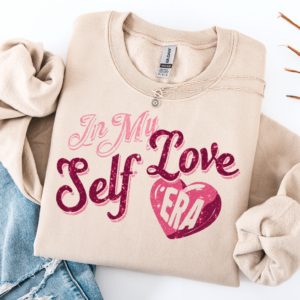 "Self Love Era" Heavy Blend Crewneck Sweater, Unisex- 5 colors