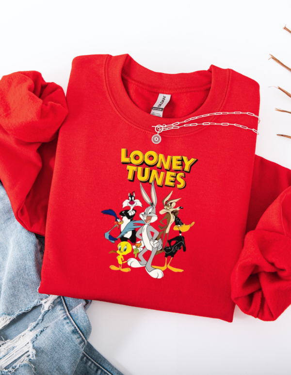 "Loony Tunes Inspired" Heavy Blend Crewneck Sweater, Unisex- 7 colors - Image 6