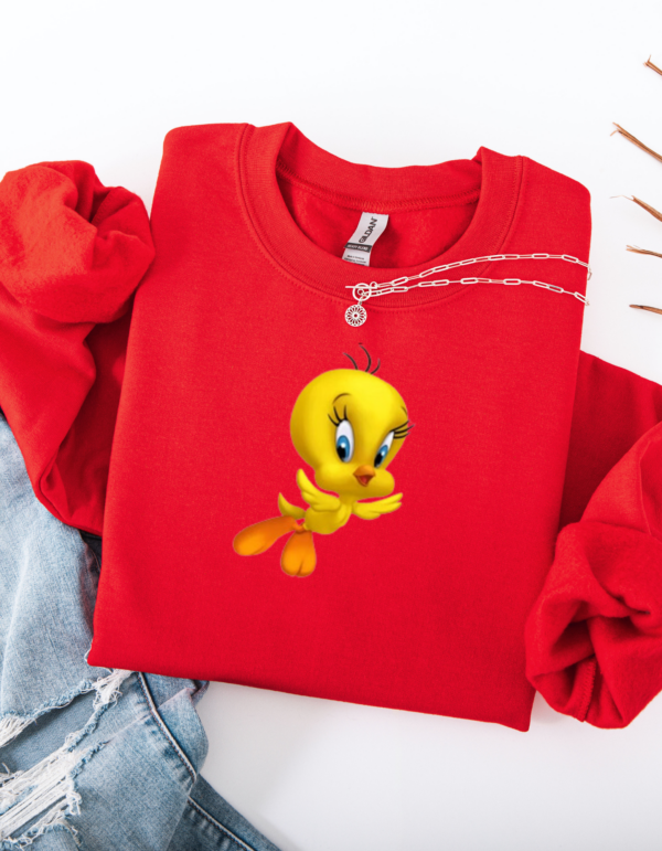 "Tweety Inspired" Heavy Blend Crewneck Sweater, Unisex- 7 colors - Image 6