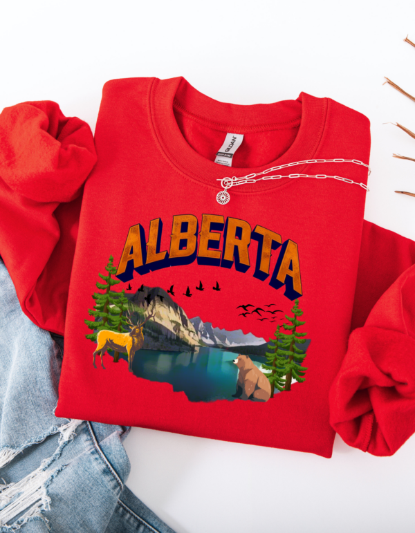 "Alberta" Heavy Blend Crewneck Sweater, Unisex- 7 colors - Image 13