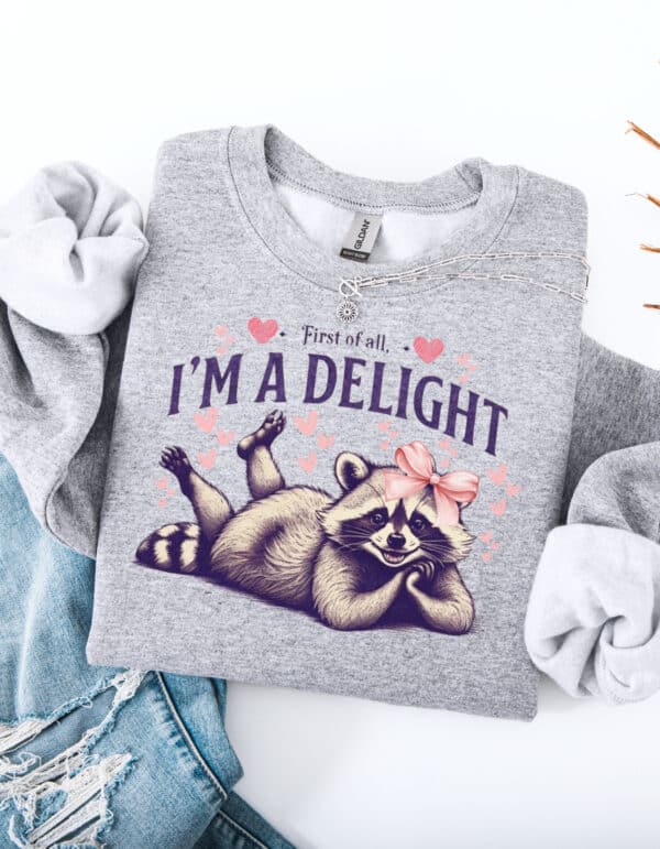 I'm A Delight/ Crewneck Sweatshirt - Image 7